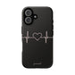 Heart line black - tough case