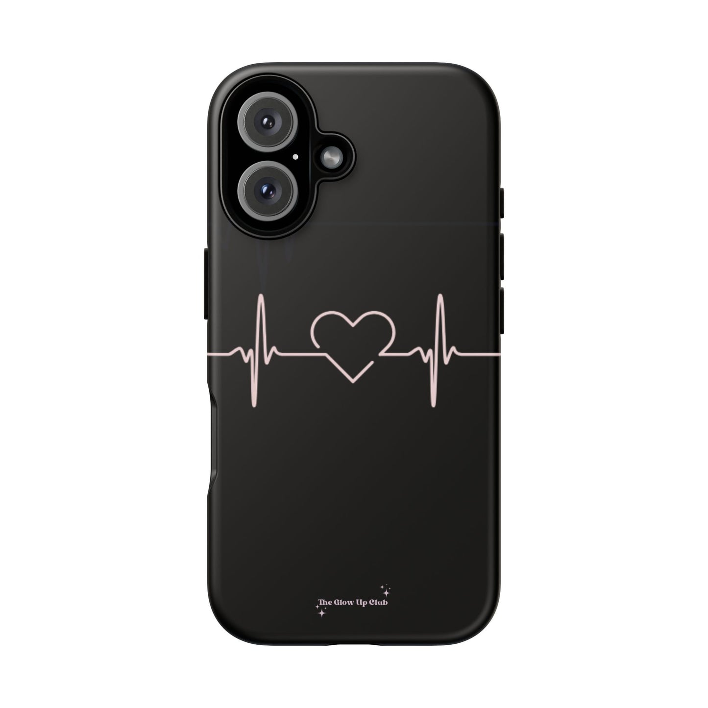 Heart line black - tough case