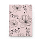 Realistic flowers pink Journal