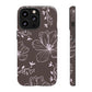 Realistic flowers grey - tough case