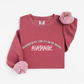 Inspired by the fear of being average Sweatshirt