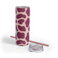 Burgundy giraffe Tumbler, 20oz