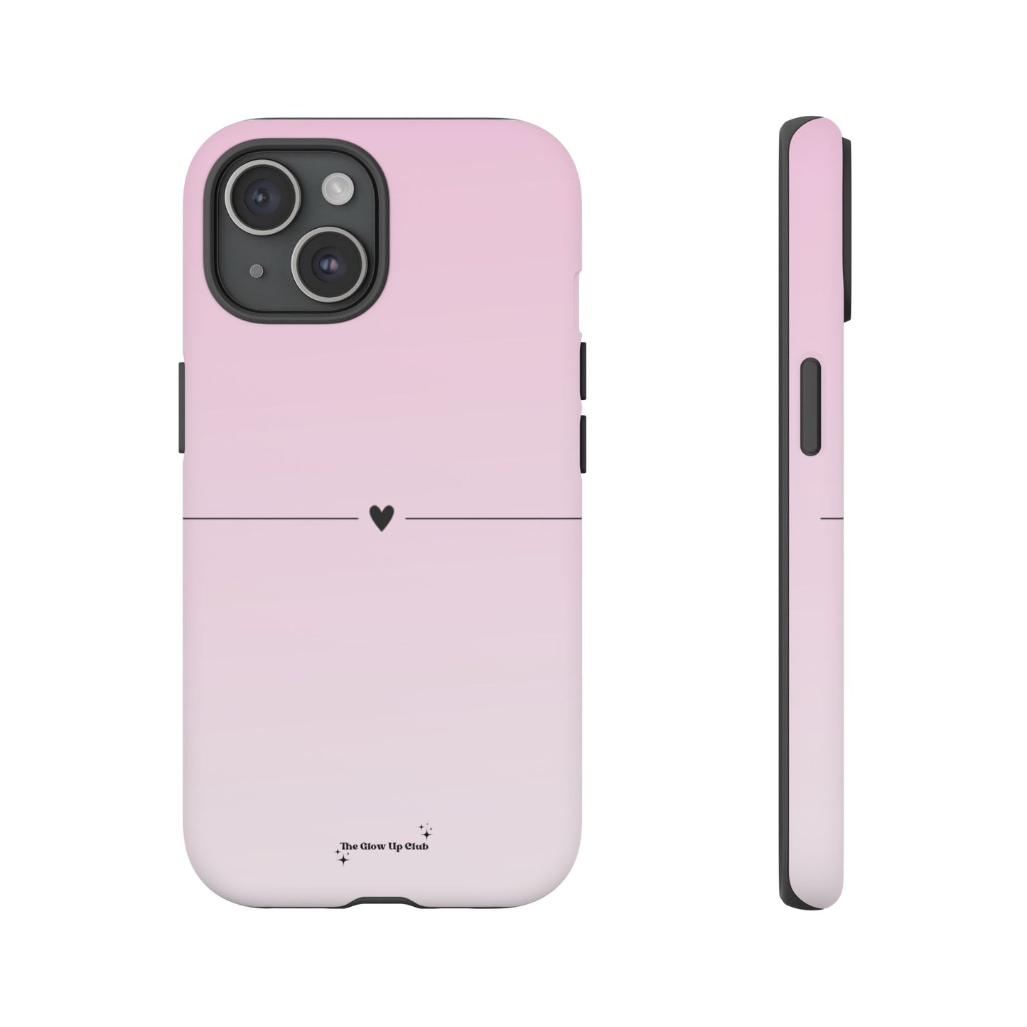 Pastel pink heart - tough case