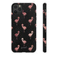 Rose gold flamingos - tough case