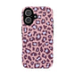 Leopard print pink purple - tough case