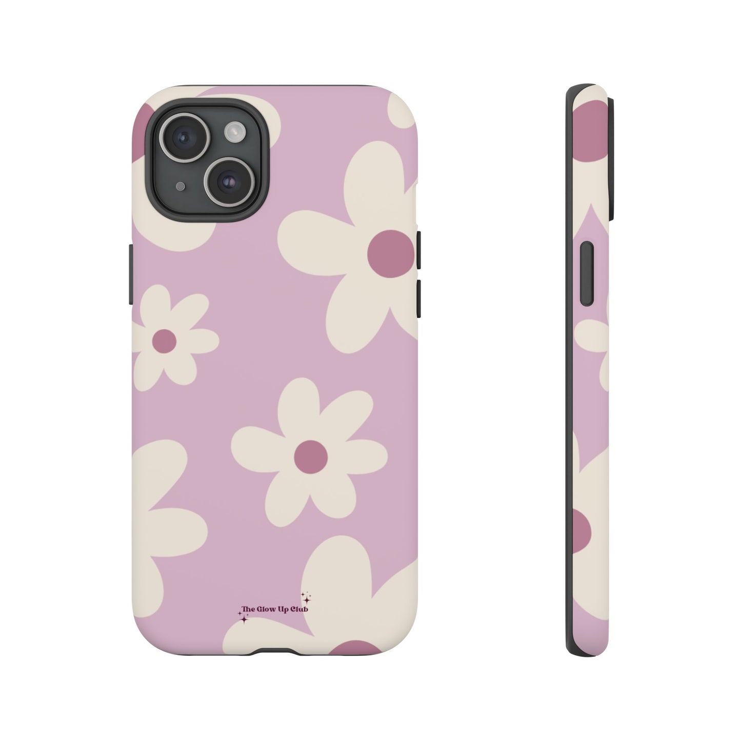 Floral pattern purple - tough case