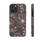 Realistic flowers grey - tough case