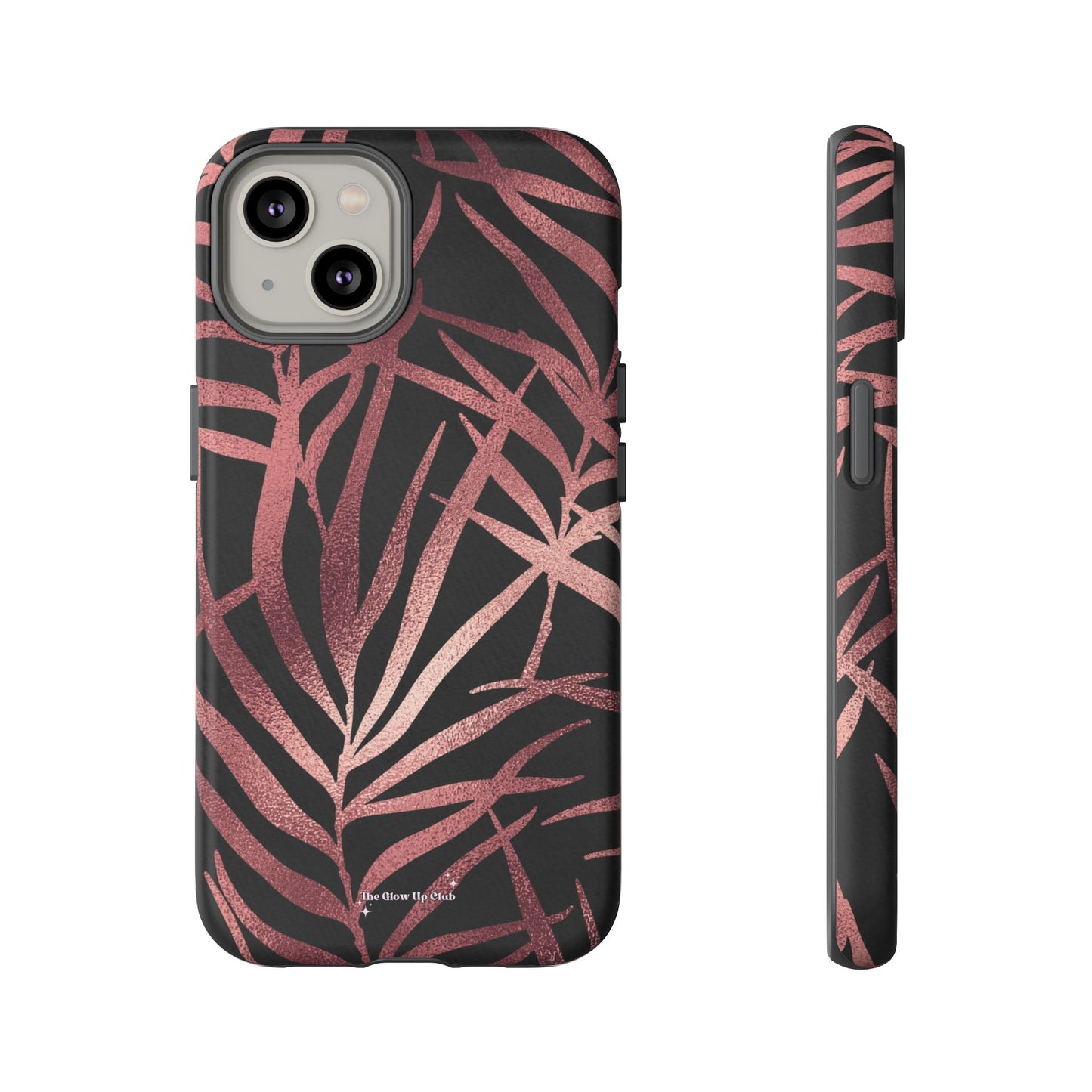 Rose gold leaves - tough case