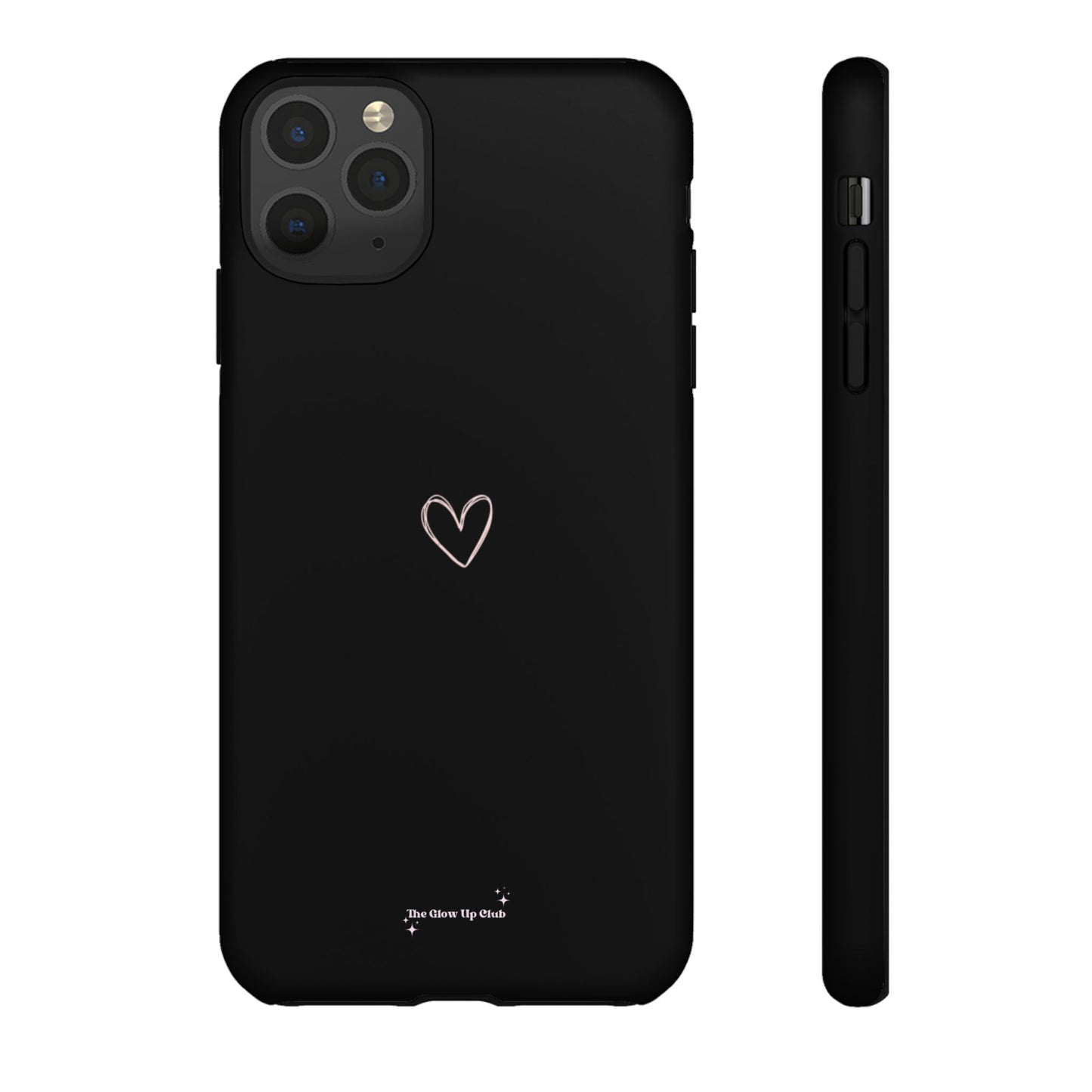 Minimalistic heart black - tough case