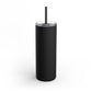 Minimalistic heart black Tumbler, 20oz