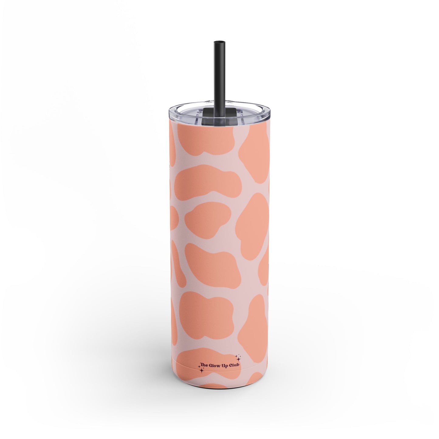 Orange and pink giraffe Tumbler, 20oz