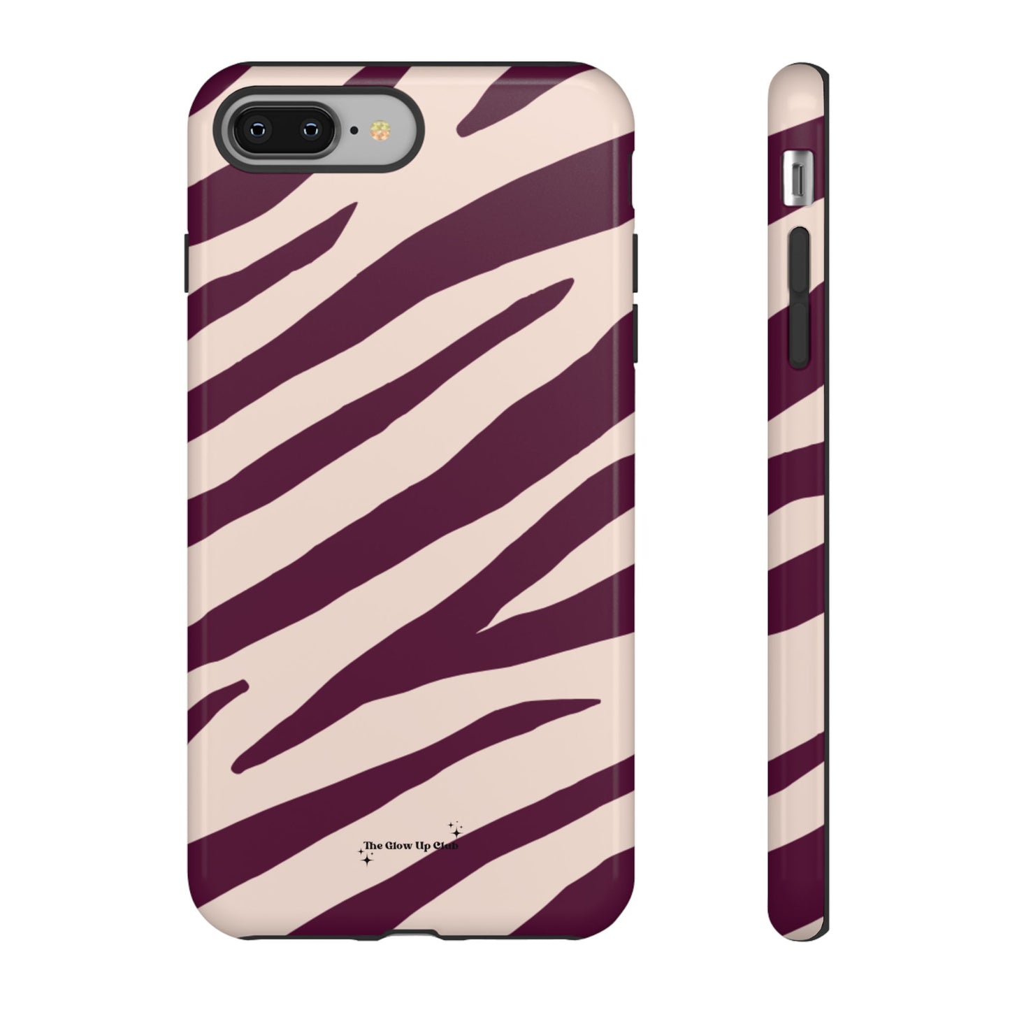 Zebra print cream - tough case