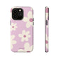 Floral pattern purple - tough case