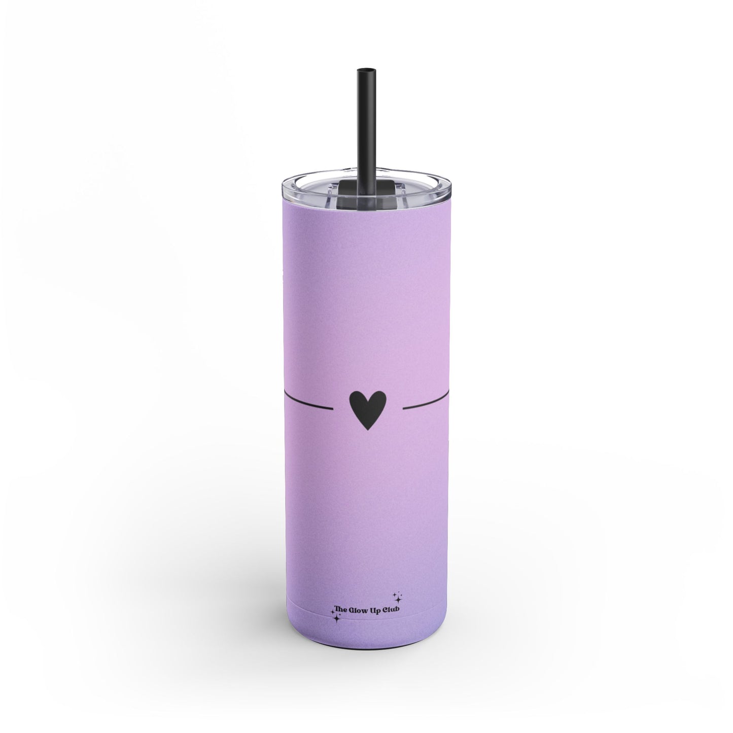 Pastel heart purple Tumbler, 20oz