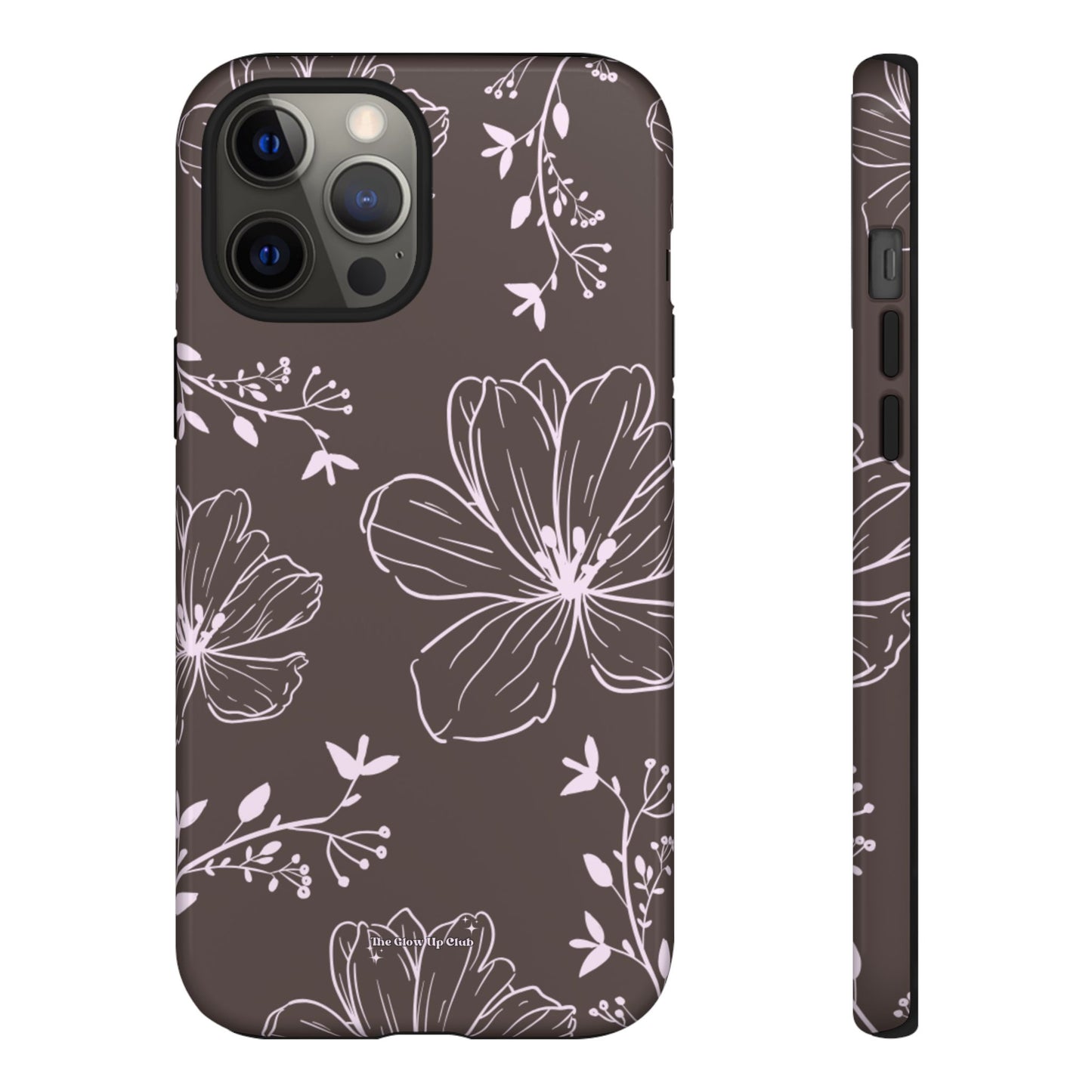 Realistic flowers grey - tough case