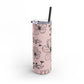 Realistic flowers pink Tumbler, 20oz