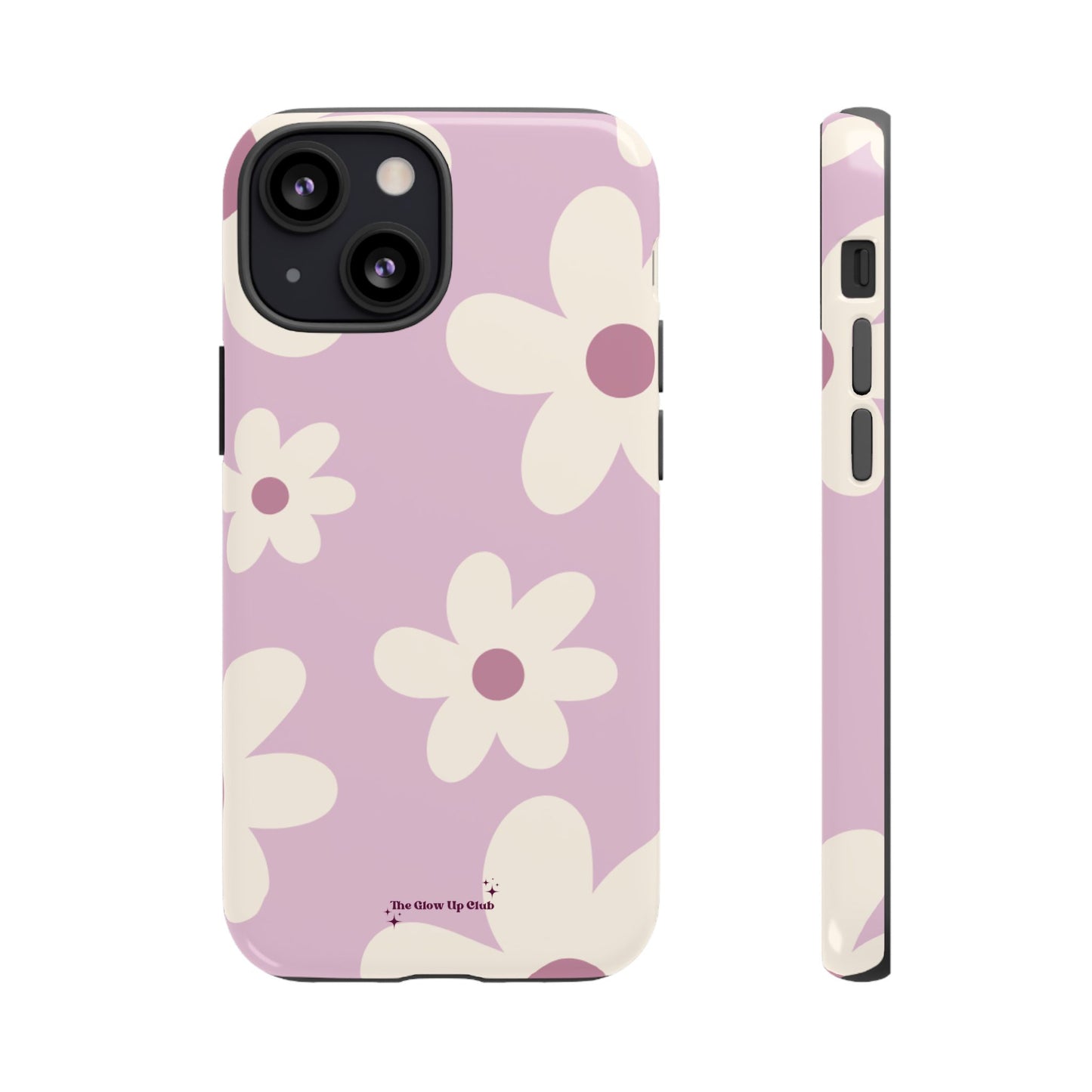 Floral pattern purple - tough case