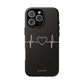 Heart line black - tough case