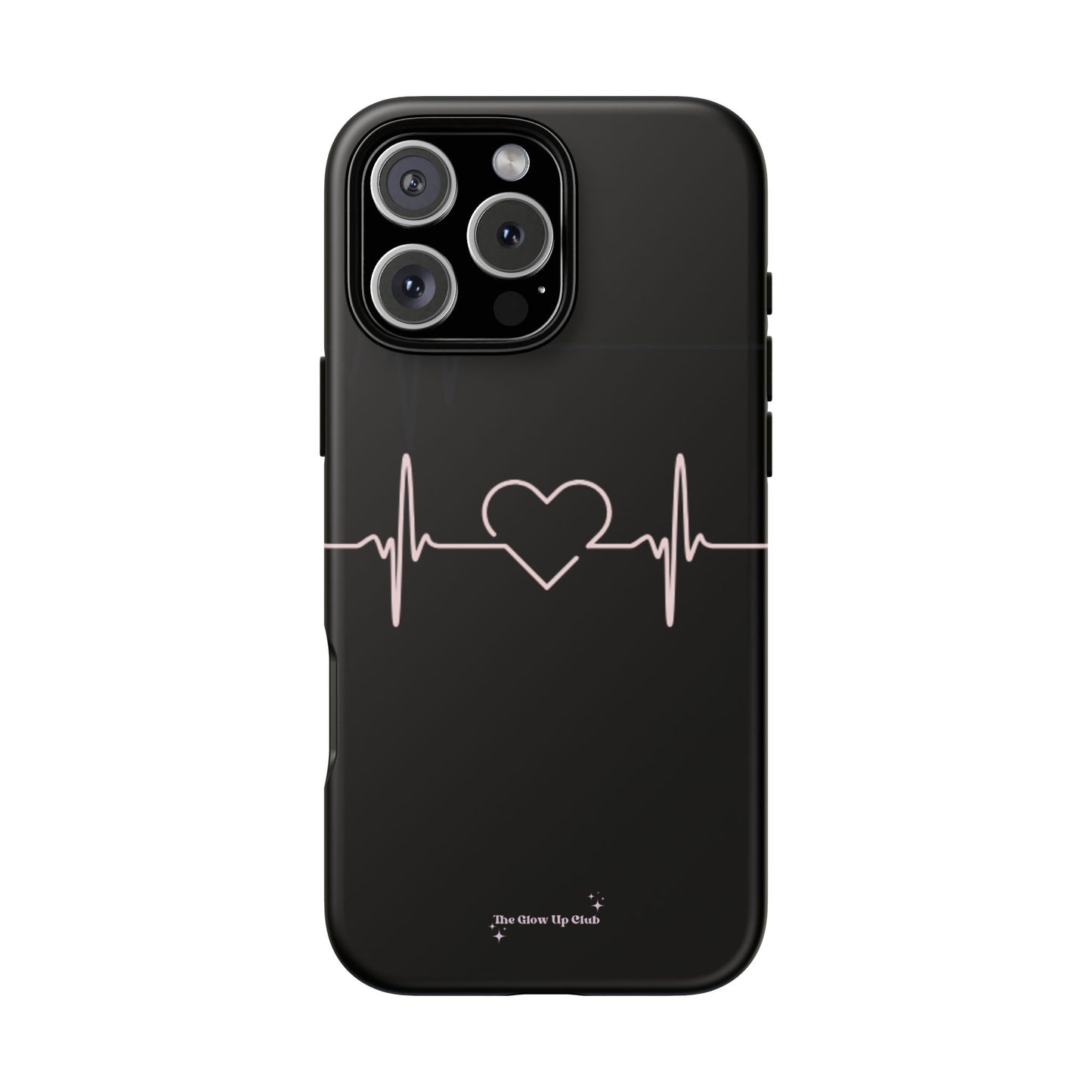 Heart line black - tough case