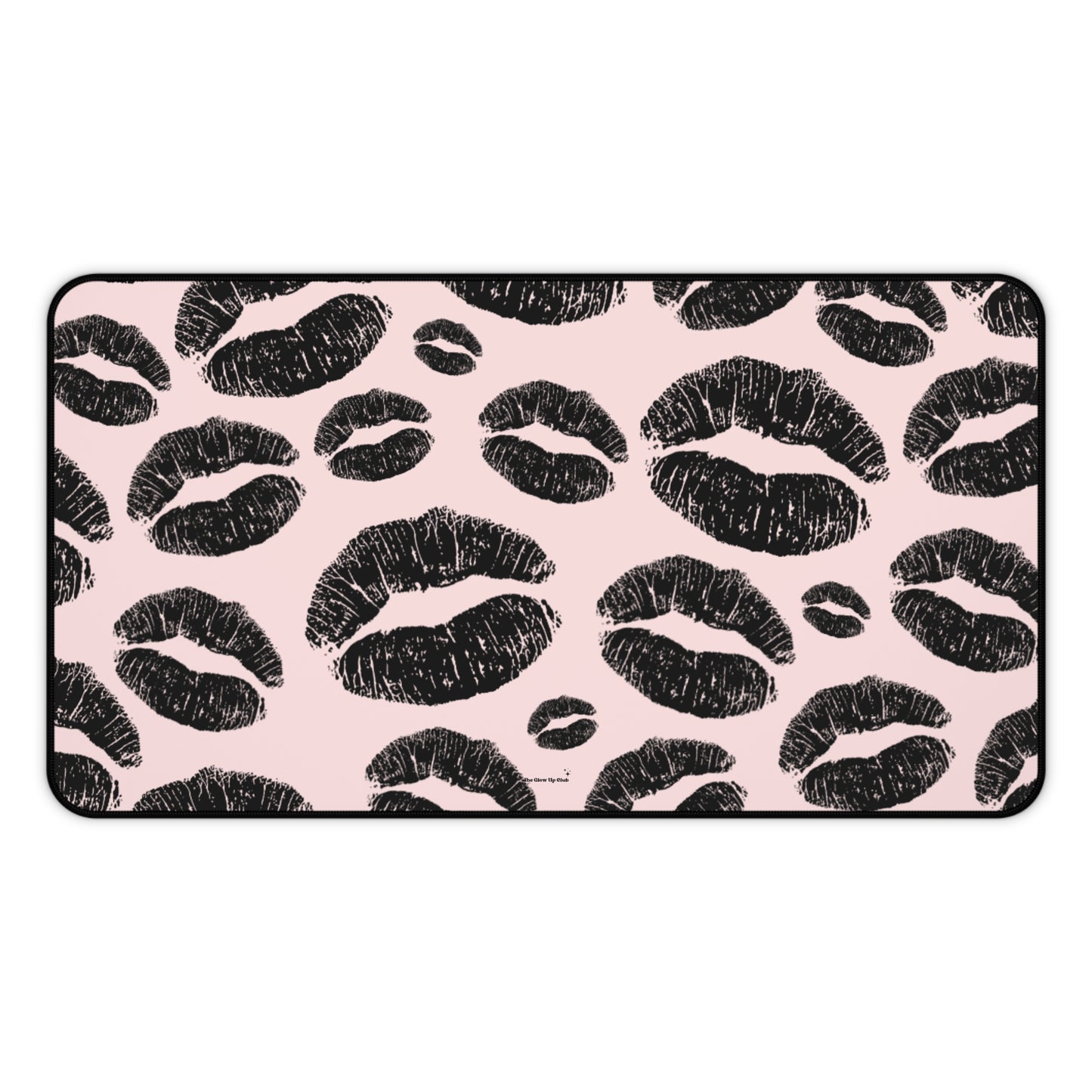 Kisses pink - Desk Mat