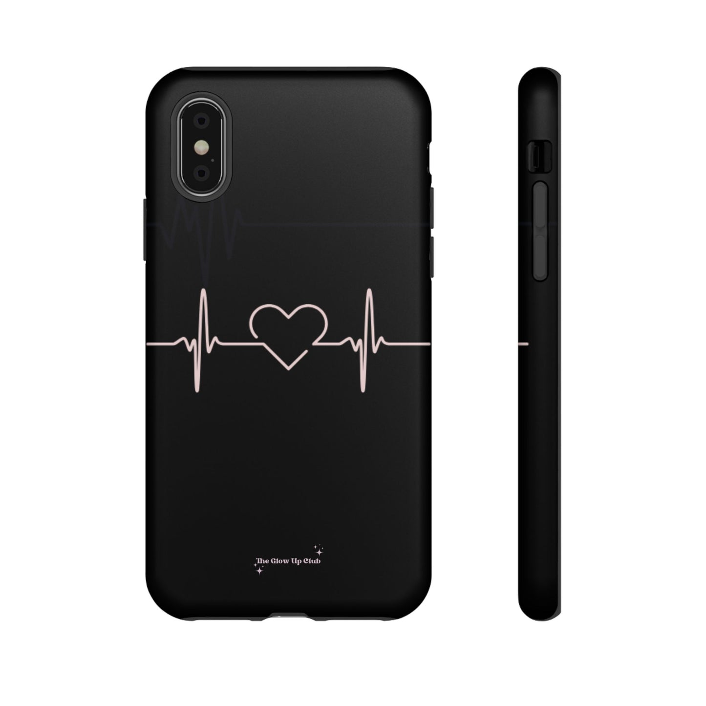 Heart line black - tough case