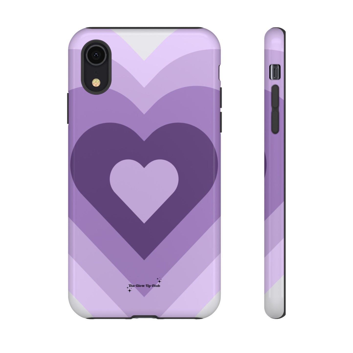 Heart layers purple - tough case