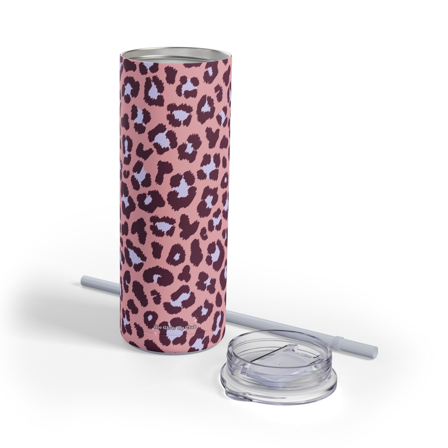 Leopard print purple Tumbler, 20oz