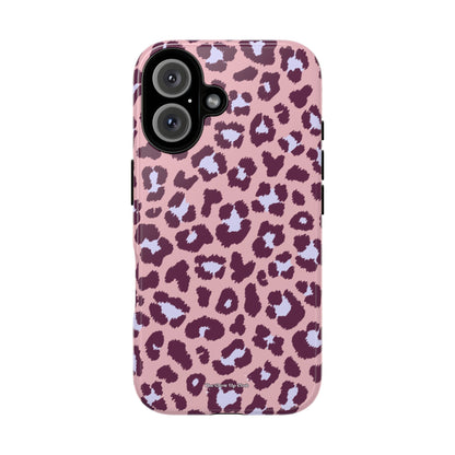 Leopard print pink purple - tough case