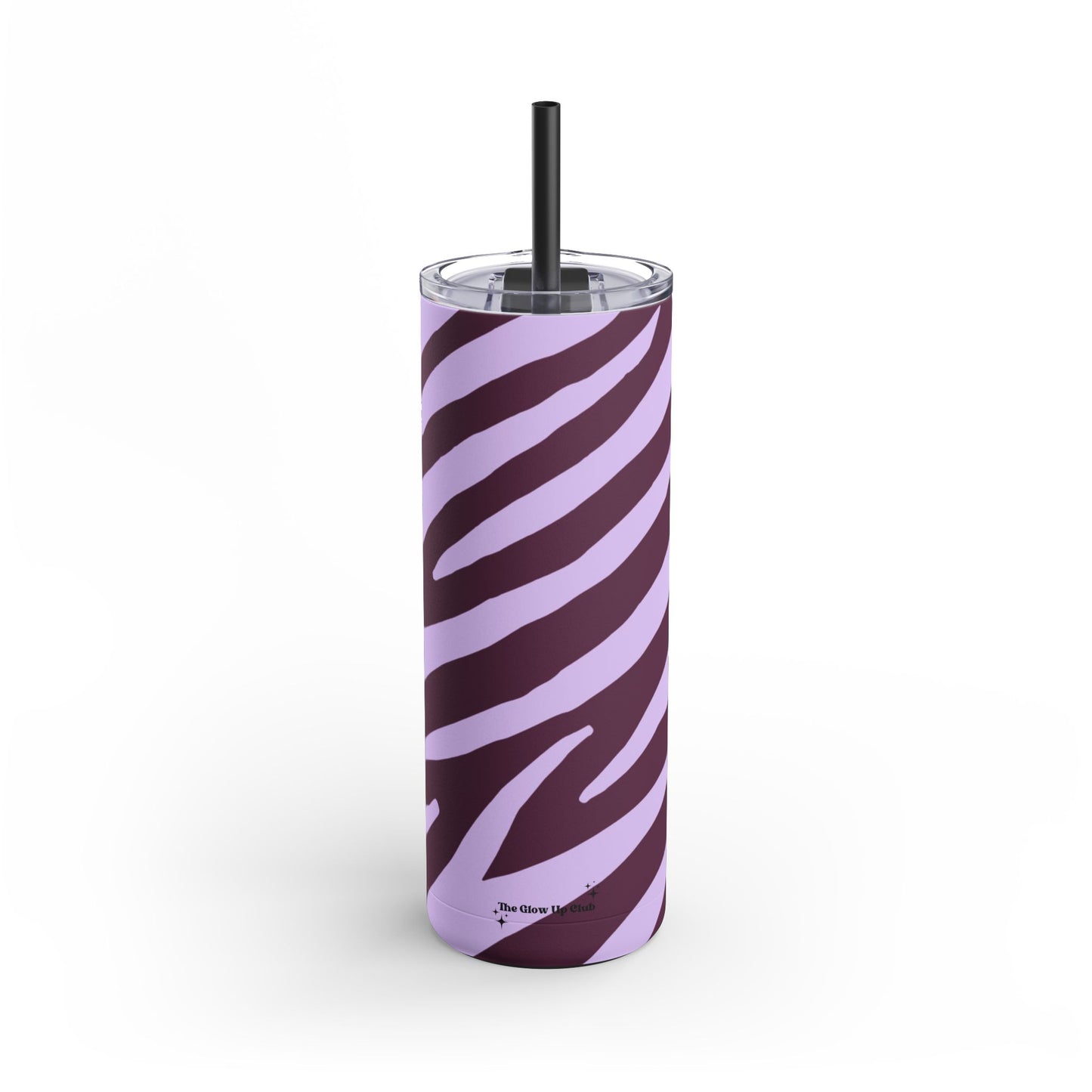 Zebra print purple Tumbler, 20oz