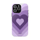 Heart layers purple - tough case