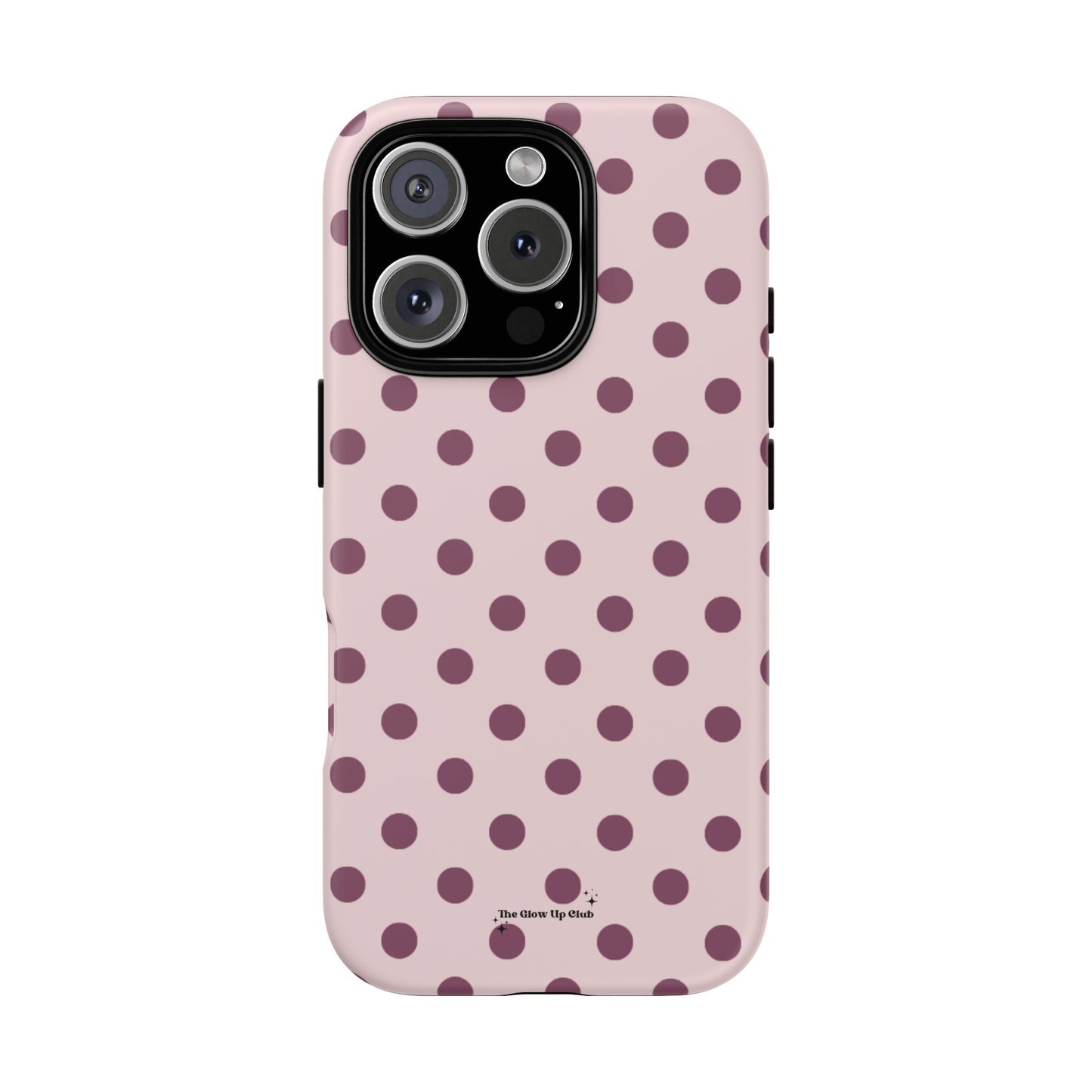 Pink and purple dots - tough case