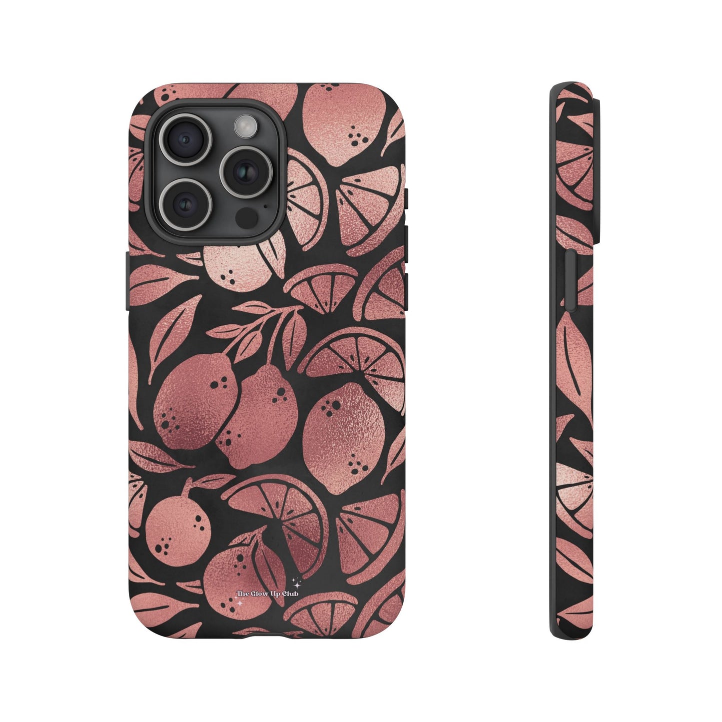 Rose gold lemons - tough case