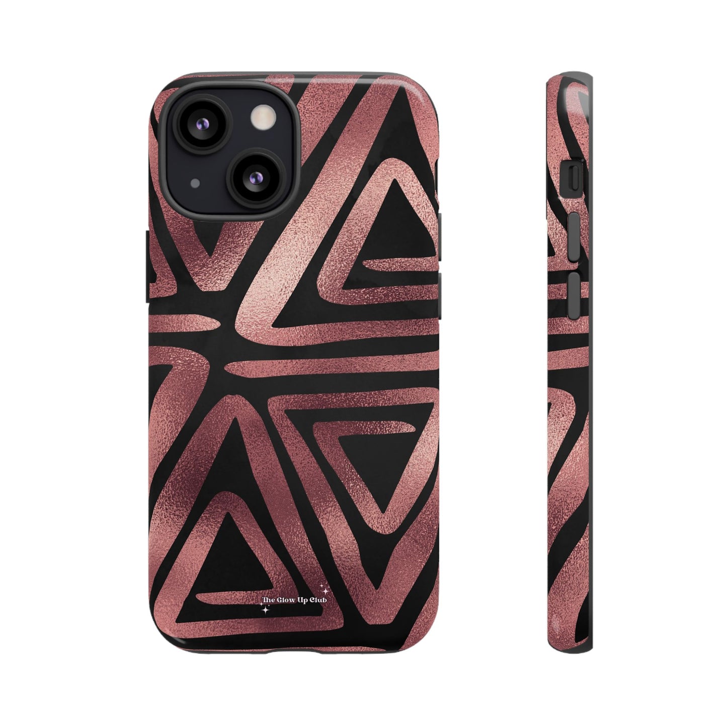 Rose gold triangles - tough case