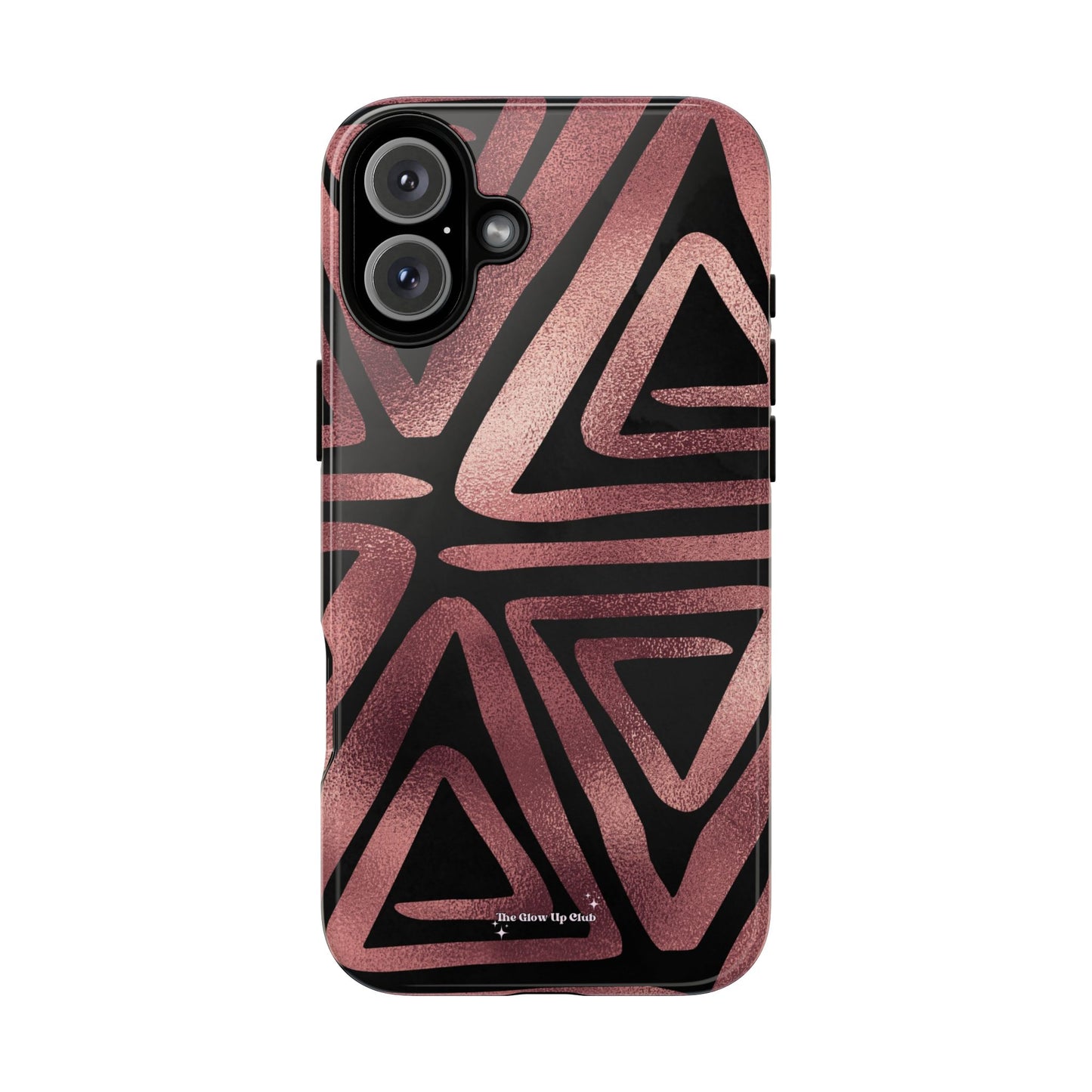 Rose gold triangles - tough case