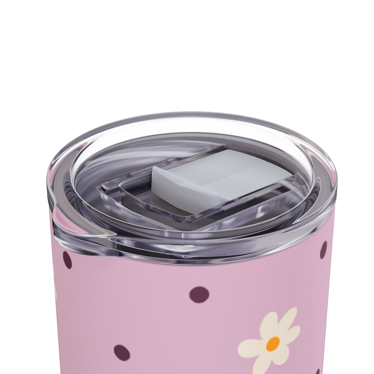 Flowers and dots pink Tumbler, 20oz