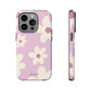 Floral pattern purple - tough case