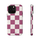 Burgundy checkers - tough case