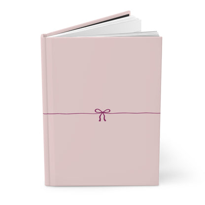 Minimalistic ribbon pink Journal