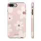 Floral pattern pink - tough case