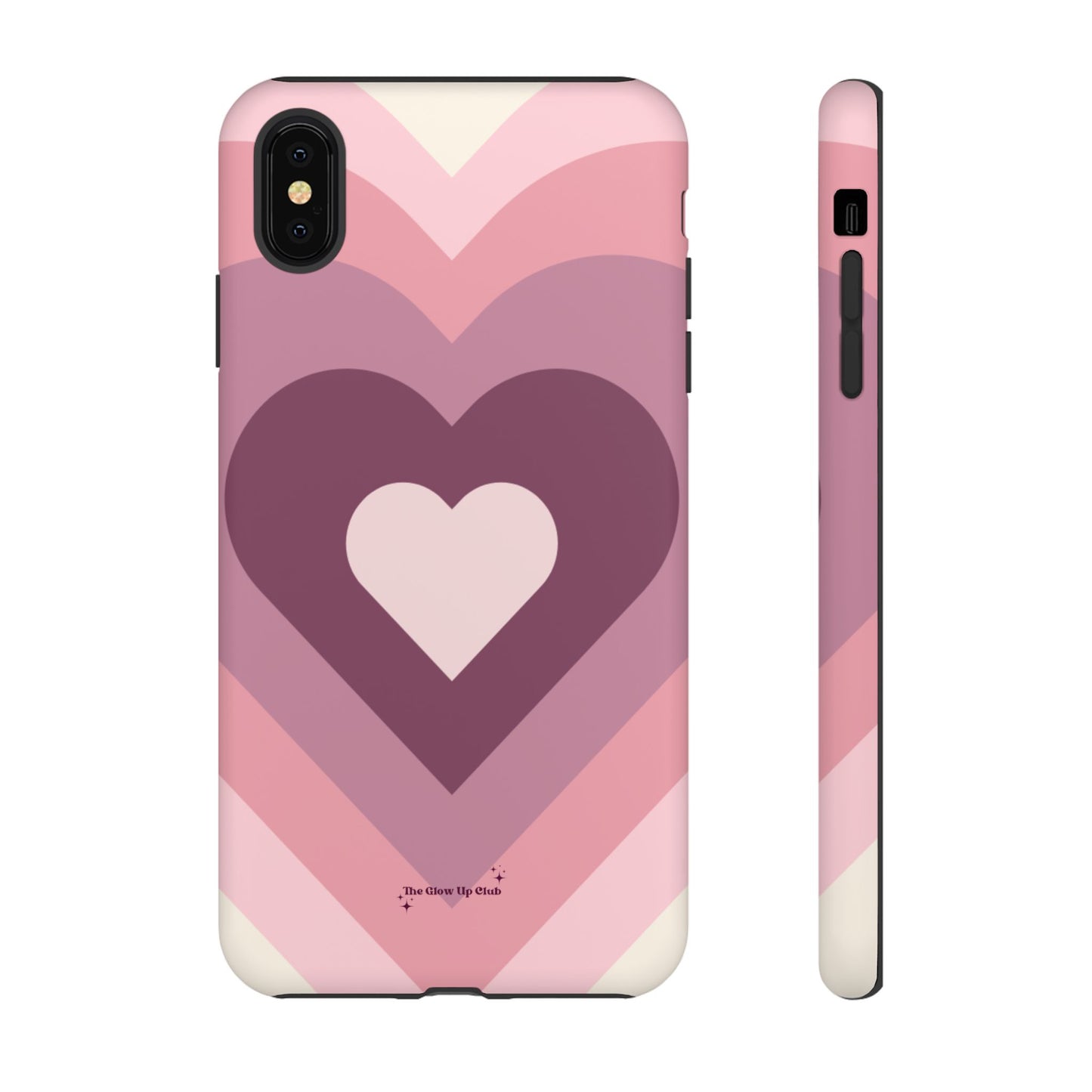 Heart layers pink - tough case