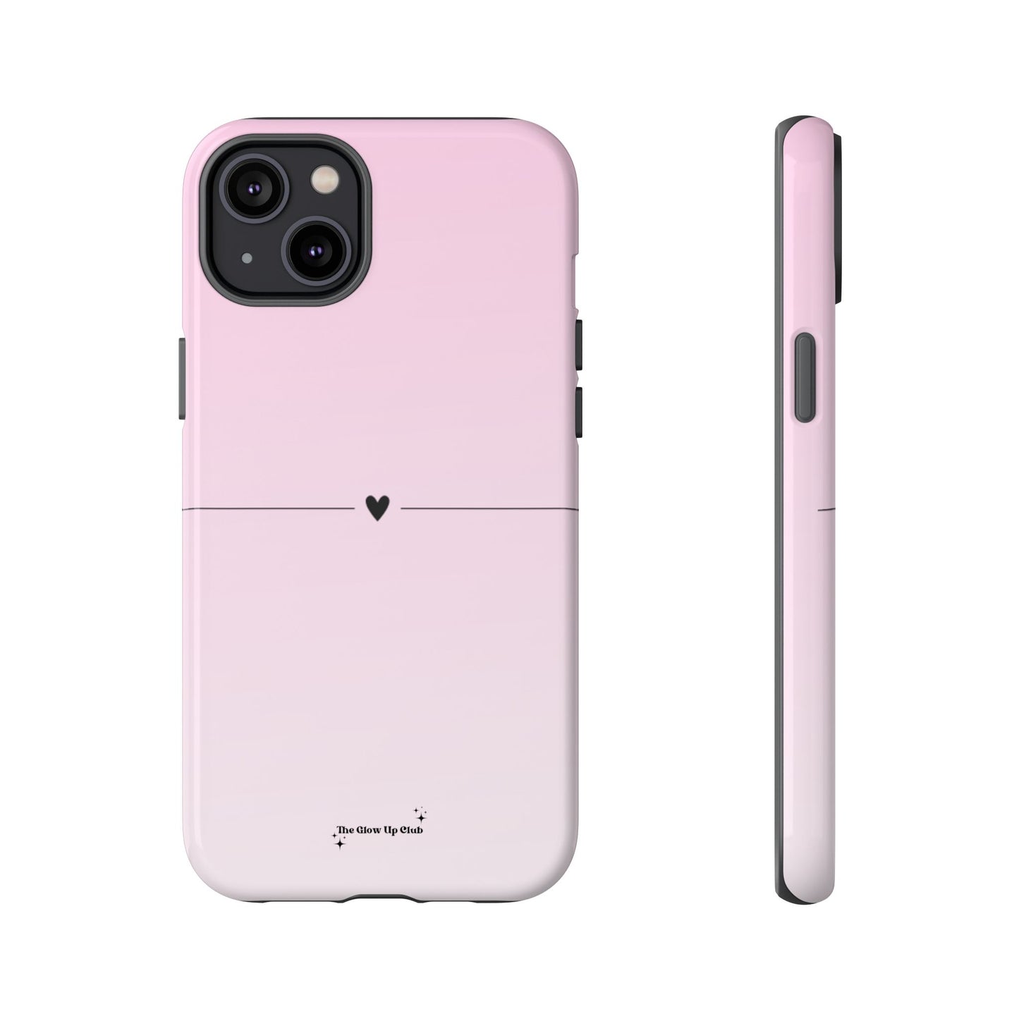 Pastel pink heart - tough case