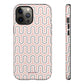 Pink grey pattern - tough case