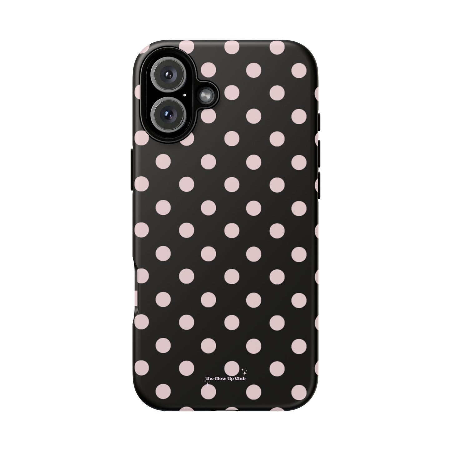 Black and pink dots - tough case