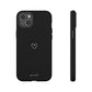 Minimalistic heart black - tough case