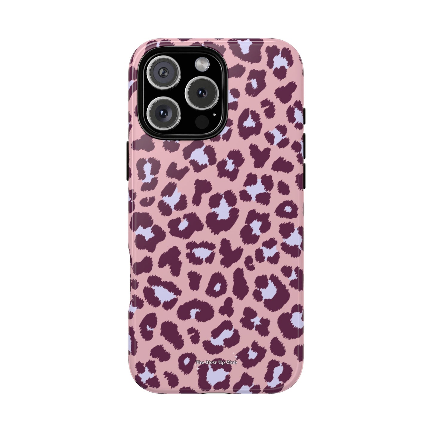 Leopard print pink purple - tough case