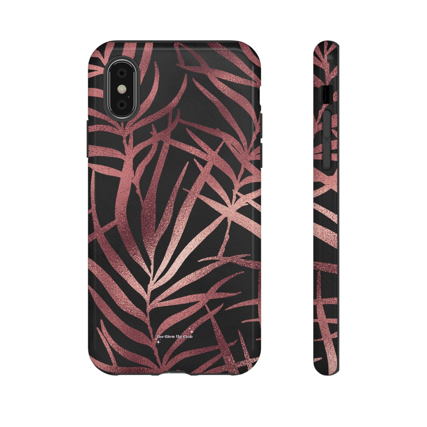 Rose gold leaves - tough case