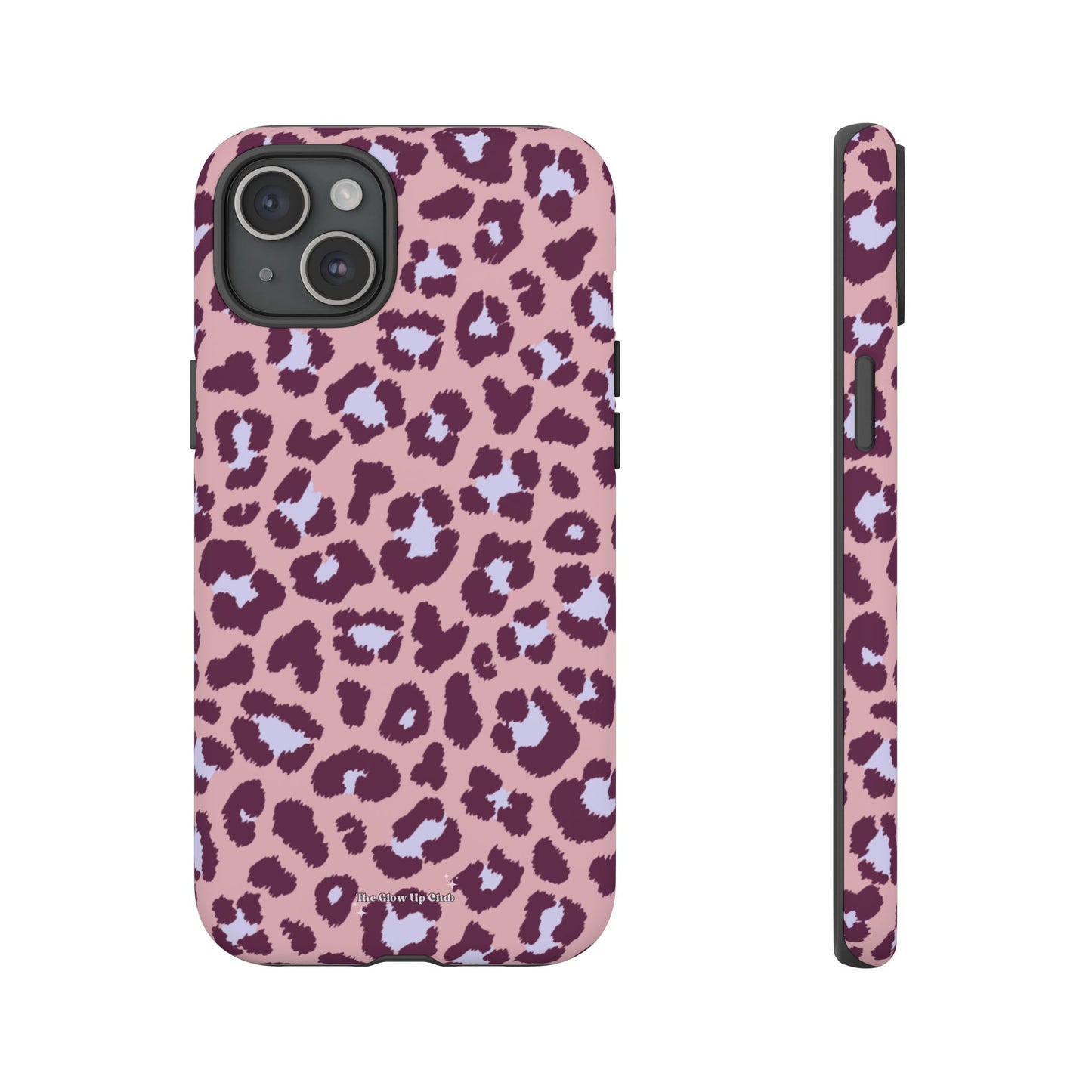 Leopard print pink purple - tough case