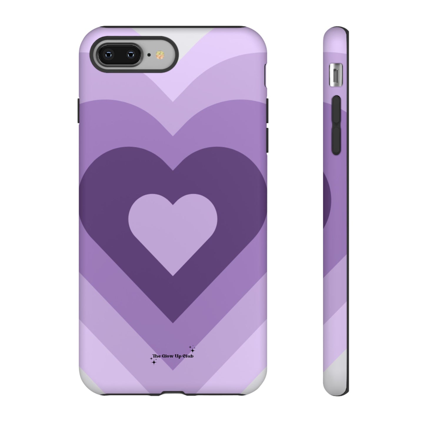 Heart layers purple - tough case