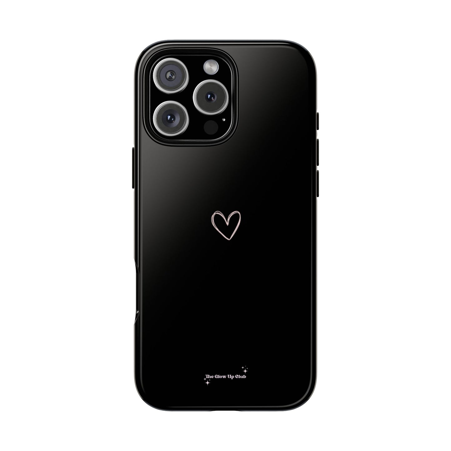 Minimalistic heart black - tough case