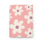 Floral pattern dark pink Journal